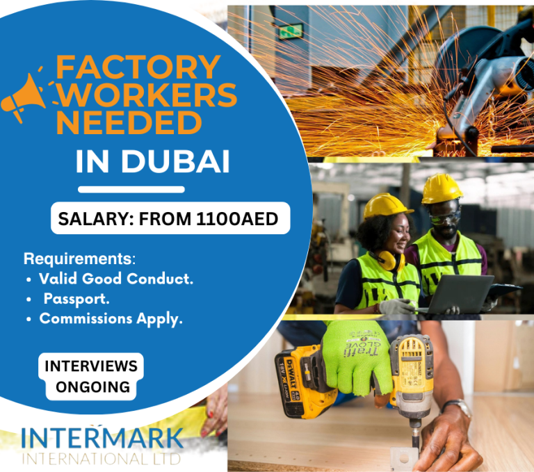 factory workers needed